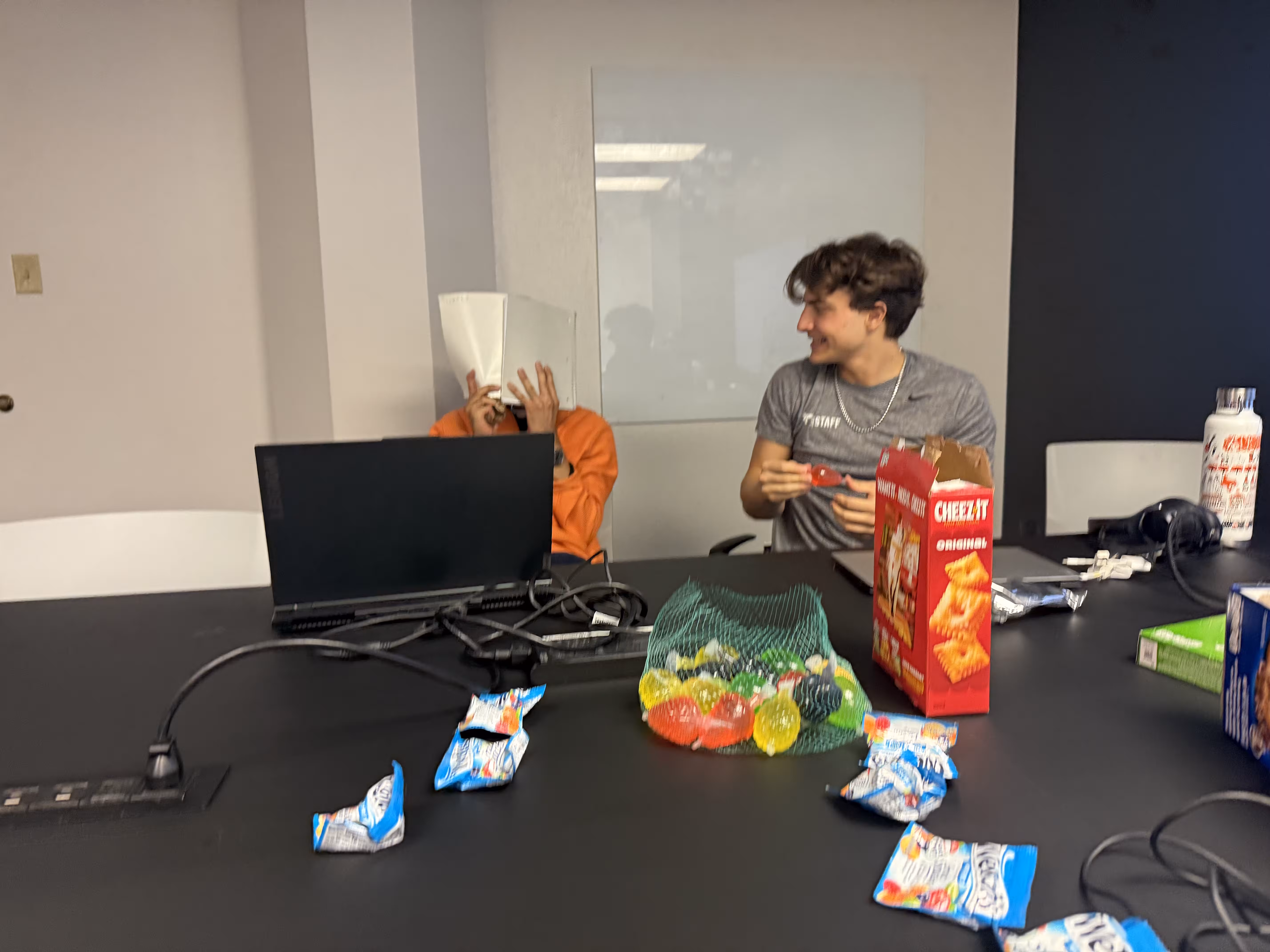 TXWS members hanging out at a general meeting