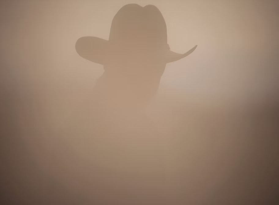 Cover art for &ldquo;Cowboy at a Bus Stop&rdquo;